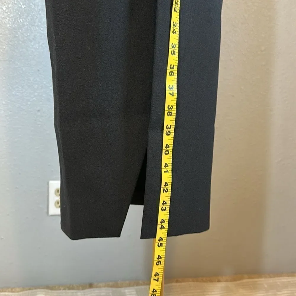 NEW Protagonist Elegant Black midi Dress  size 2
